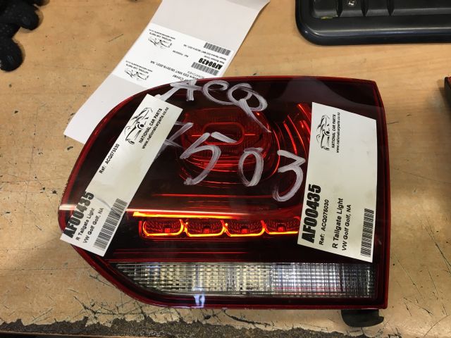 Volkswagen Golf MK6 2009-2011 R Tailgate Light