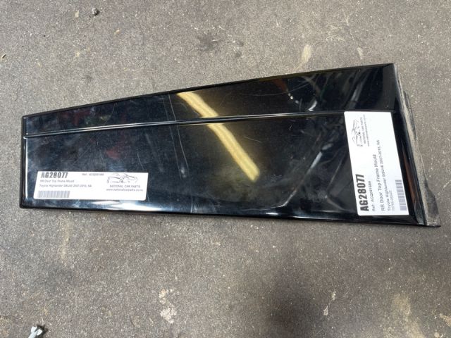 Toyota Highlander GSU55 2017-on RR Door Top Frame Mould